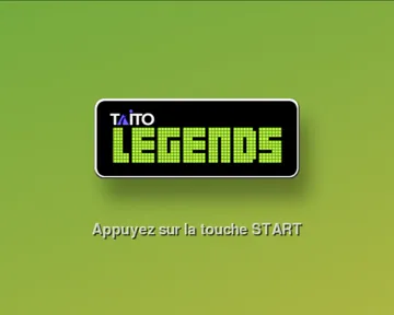 Taito Legends screen shot title